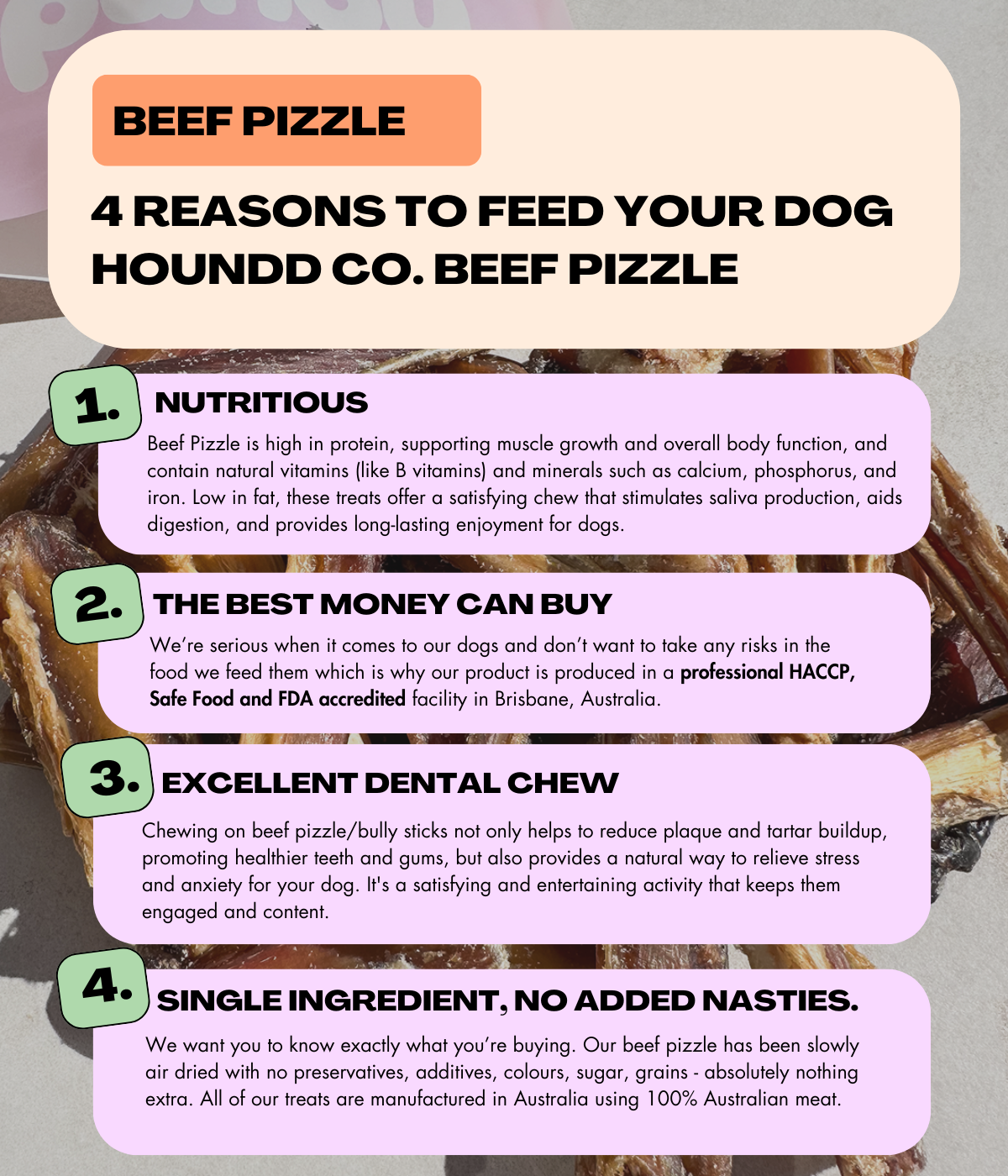 Beef pizzle safe for dogs hotsell