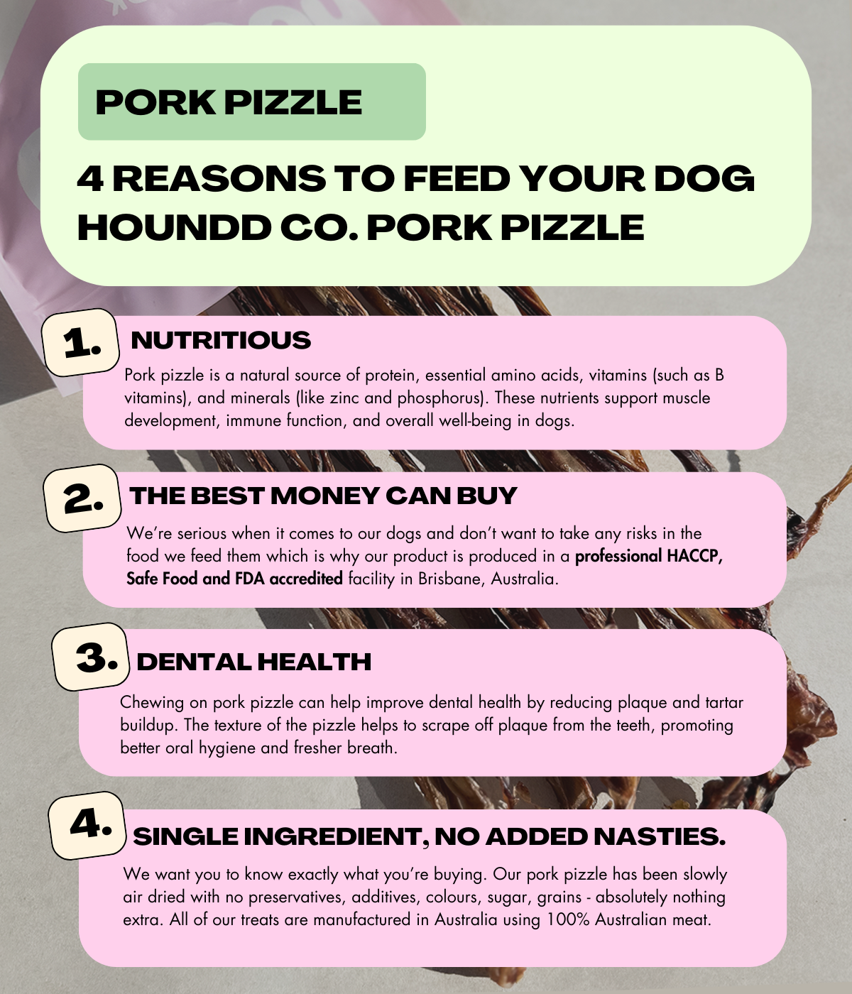 Pork Pizzle